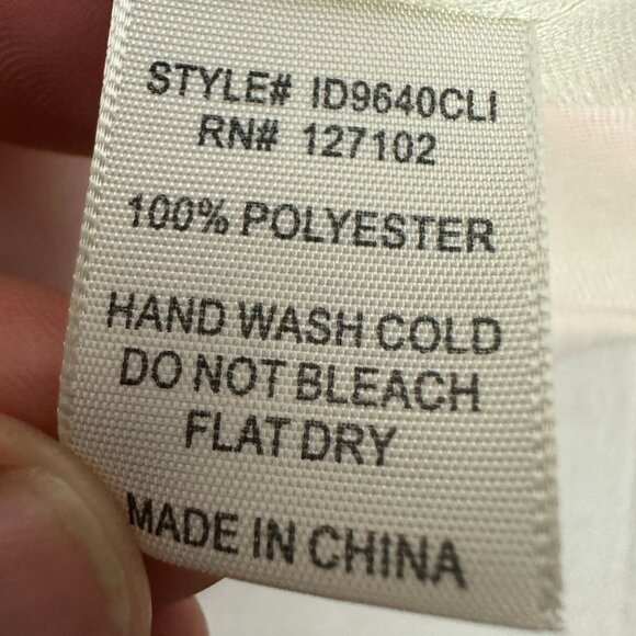 Pink Owl Womens Chevron Sleeveless Dress Red & White Size M 100% Polyester - Picture 5 of 6